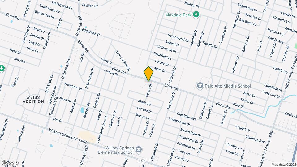 2801 Kerrville Ct Map and Location Details