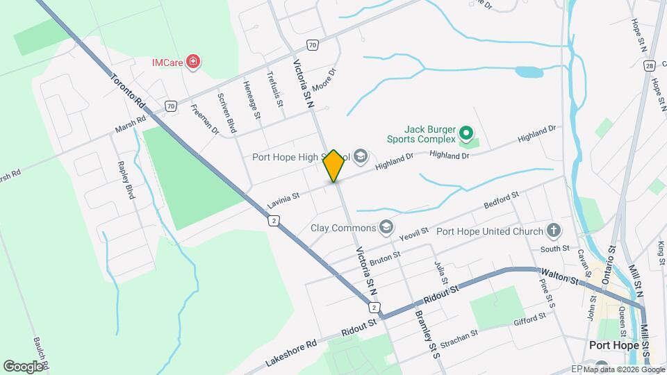 132 Victoria St N Map and Location Details