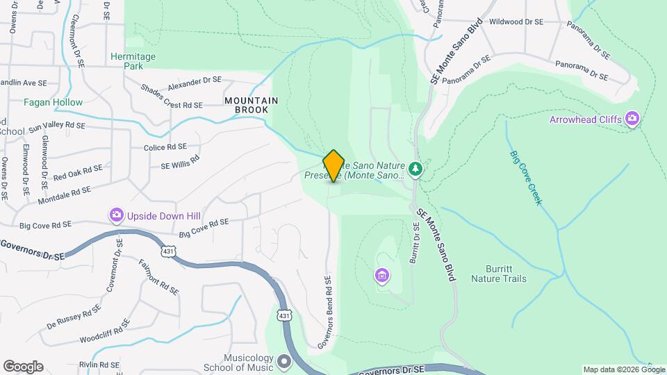 2276 Governors Bend Rd SE Mapa y Detalles de la Ubicación