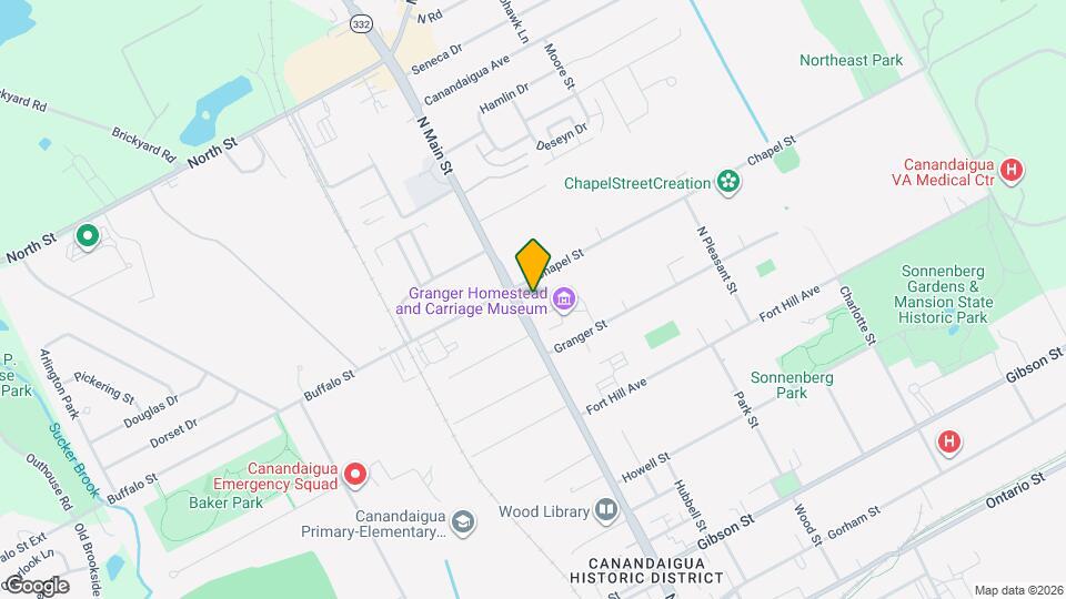 321 N Main St Map and Location Details