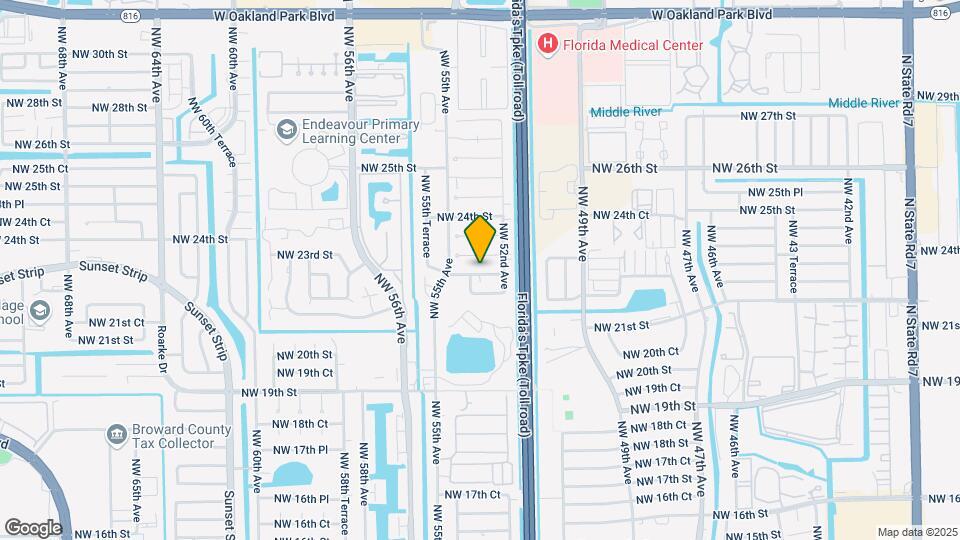 5311 NW 22nd St Map and Location Details