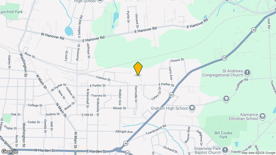 Cannon Place Apartments Map and Location Details