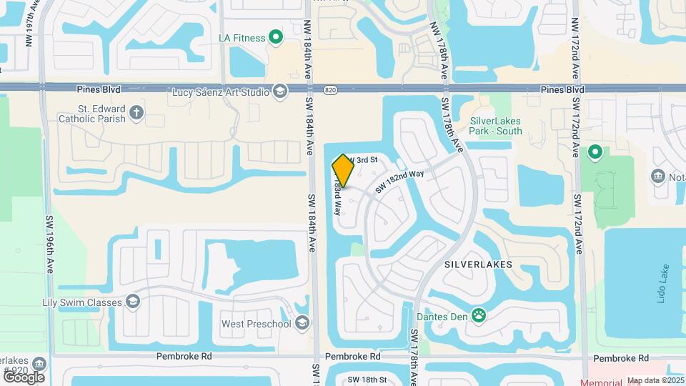 18334 SW 4th Ct Map and Location Details