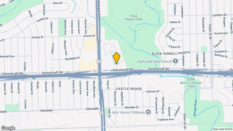 14085 Riverview St Map and Location Details