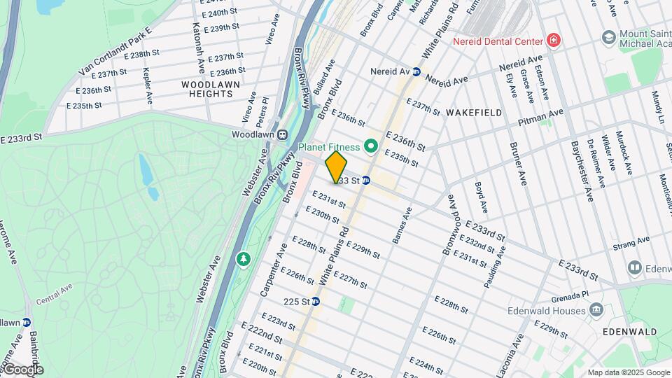 658-664 232nd St Mapa y Detalles de la Ubicación