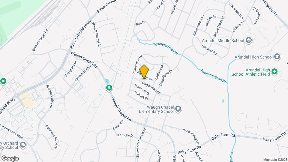 1321 Greyswood Rd Map and Location Details