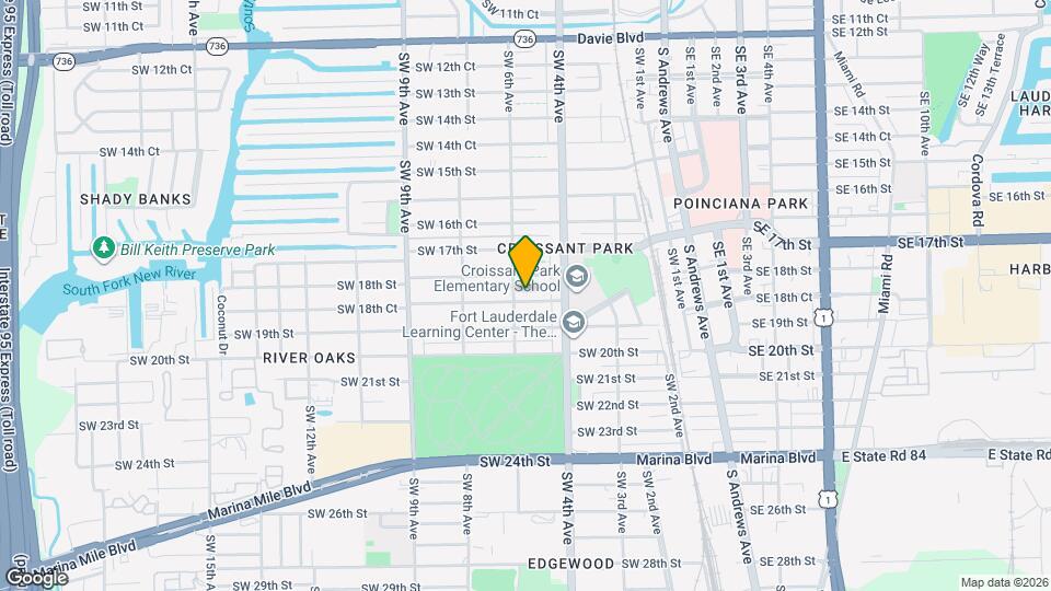 513 SW 18th Ct Map and Location Details