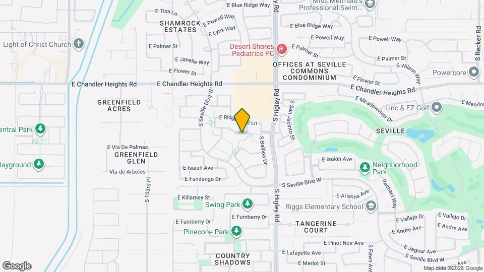3067 E Palmdale Ln Map and Location Details