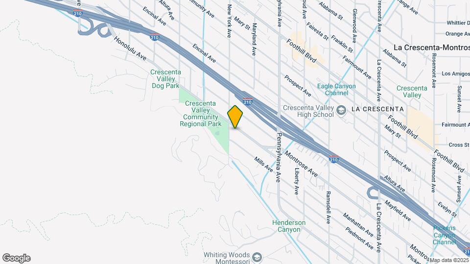3340 Honolulu Ave Map and Location Details