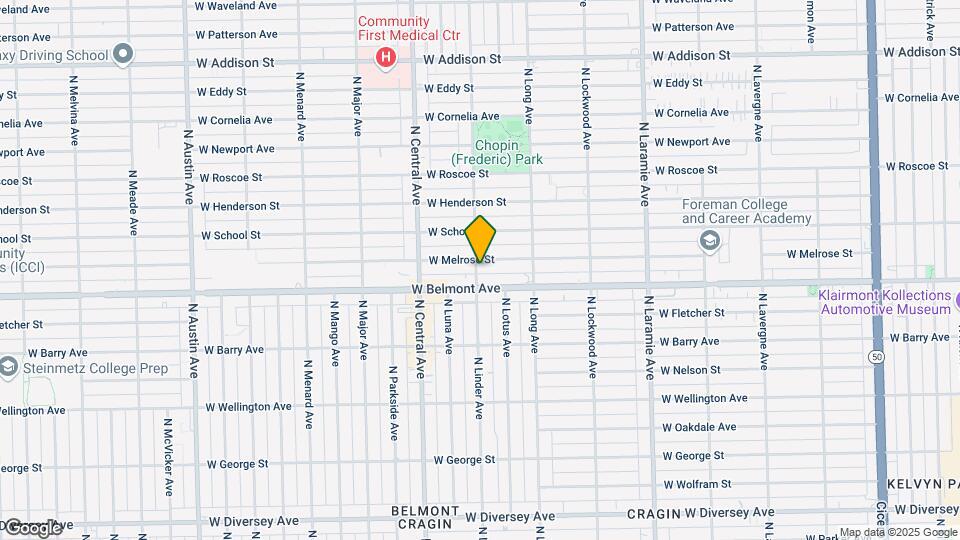 3215 N Linder Ave Map and Location Details