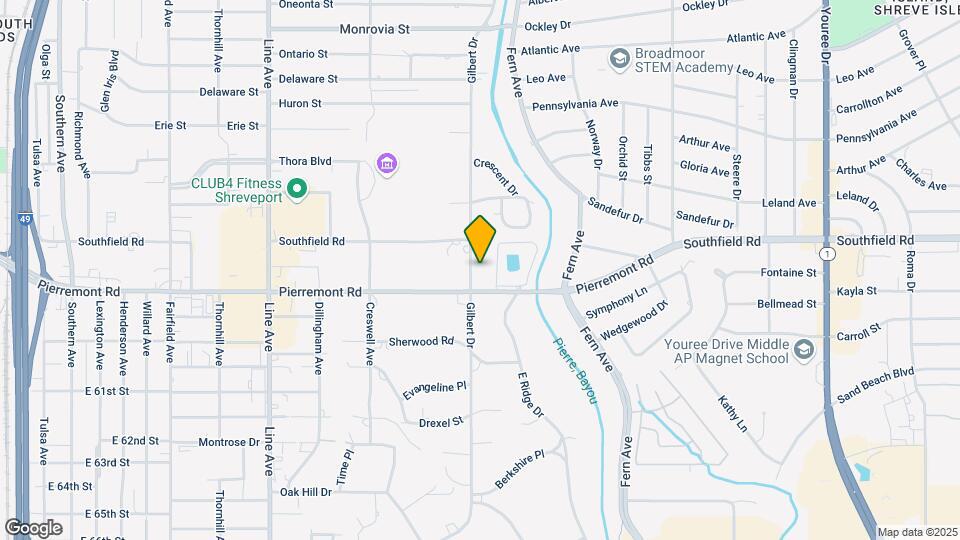 5815 Gilbert Dr Map and Location Details