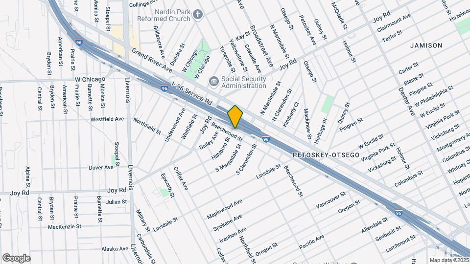 4899 Hillsboro St Map and Location Details