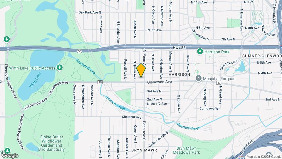 2208-2210 Glenwood Ave Map and Location Details