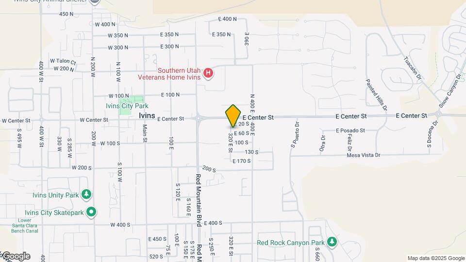 327 E 60 S Map and Location Details