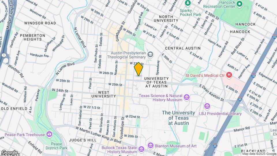 Kinsolving Residence Hall Map and Location Details