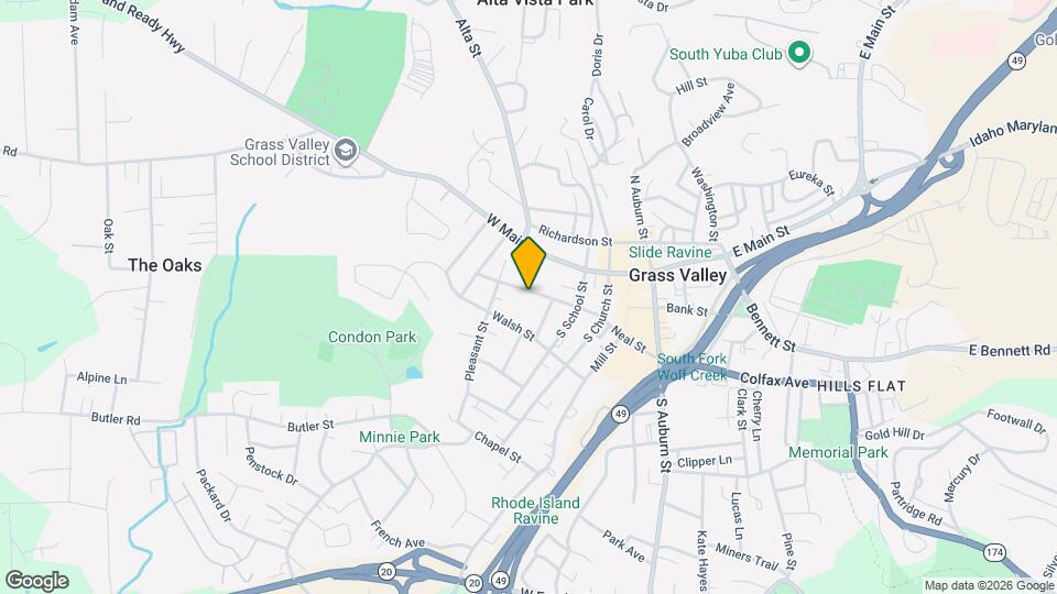 439 Neal St Mapa y Detalles de la Ubicación