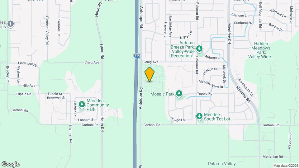 28125 Cookhouse Ln, Unit 1 Map and Location Details