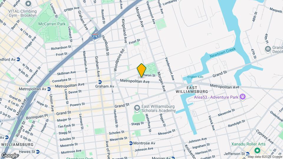 921 Metropolitan Ave Mapa y Detalles de la Ubicación