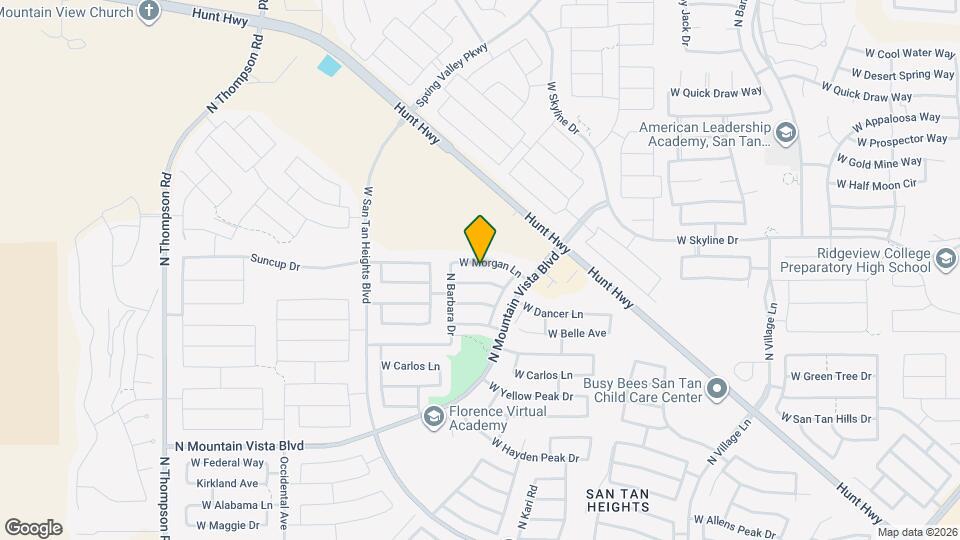 3483 W Morgan Ln Map and Location Details