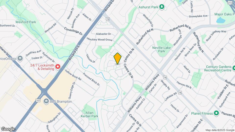 13 Foster Crescent Map and Location Details