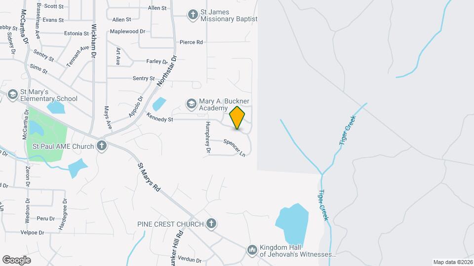 5410 Kennedy St Map and Location Details