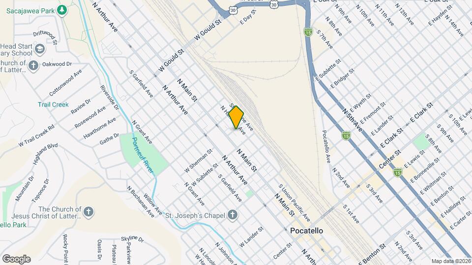 217 W Sherman St Map and Location Details