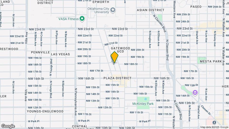 1824 Carey Pl Map and Location Details