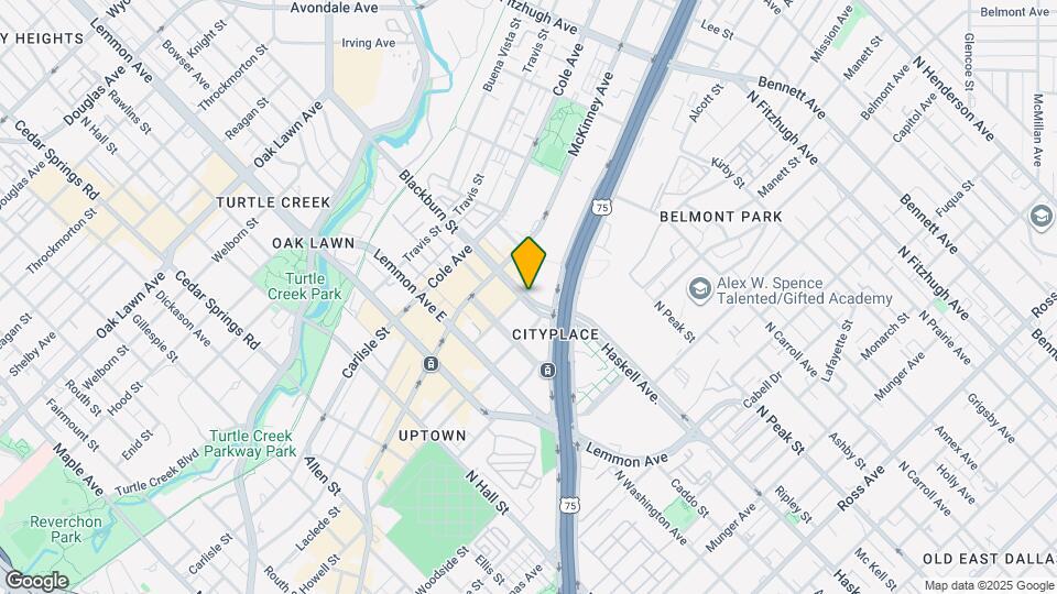 2976 Blackburn St Map and Location Details