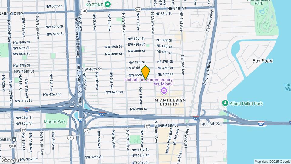 61 NW 44th St Map and Location Details