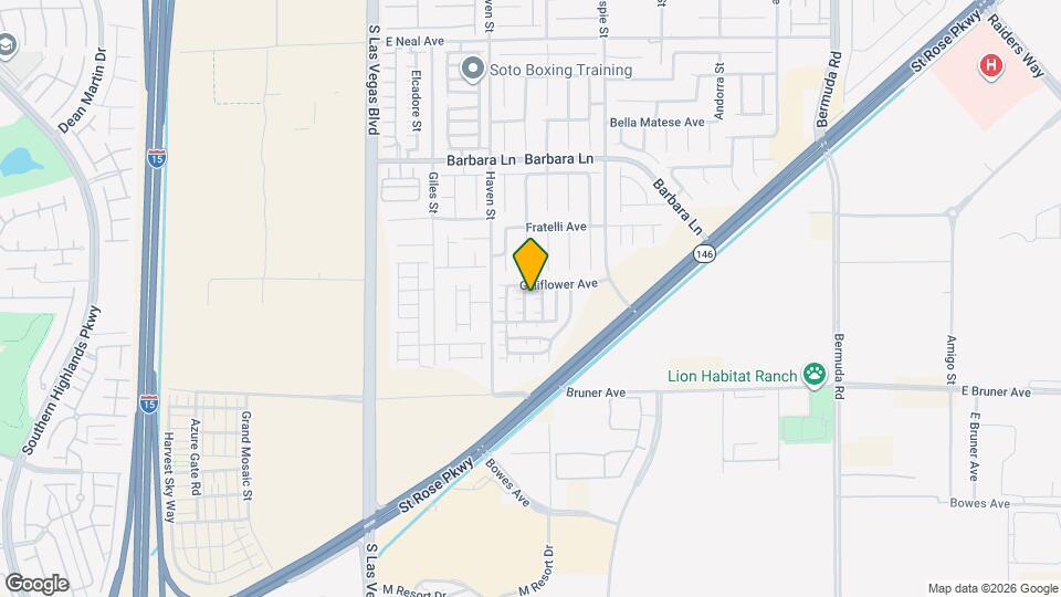 11932 Spurge Laurel St Map and Location Details