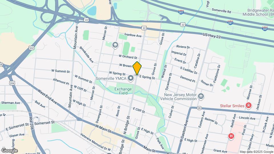 184 N Bridge St Map and Location Details