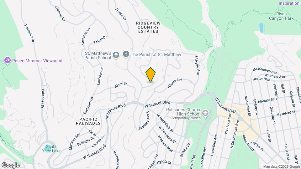 931 Las Pulgas Rd Mapa y Detalles de la Ubicación