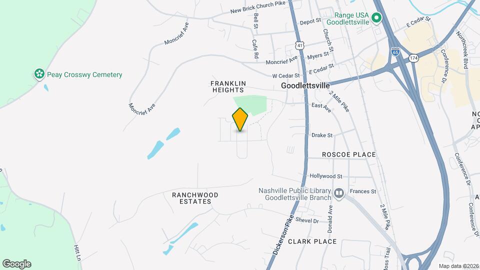 452 Killarney Park Map and Location Details