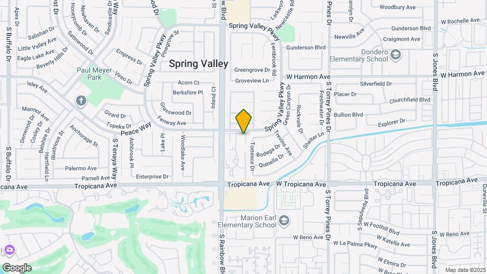 4706 Nara Vista Way Map and Location Details