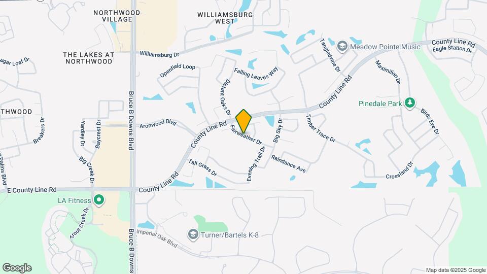 28534 Fairweather Dr Map and Location Details