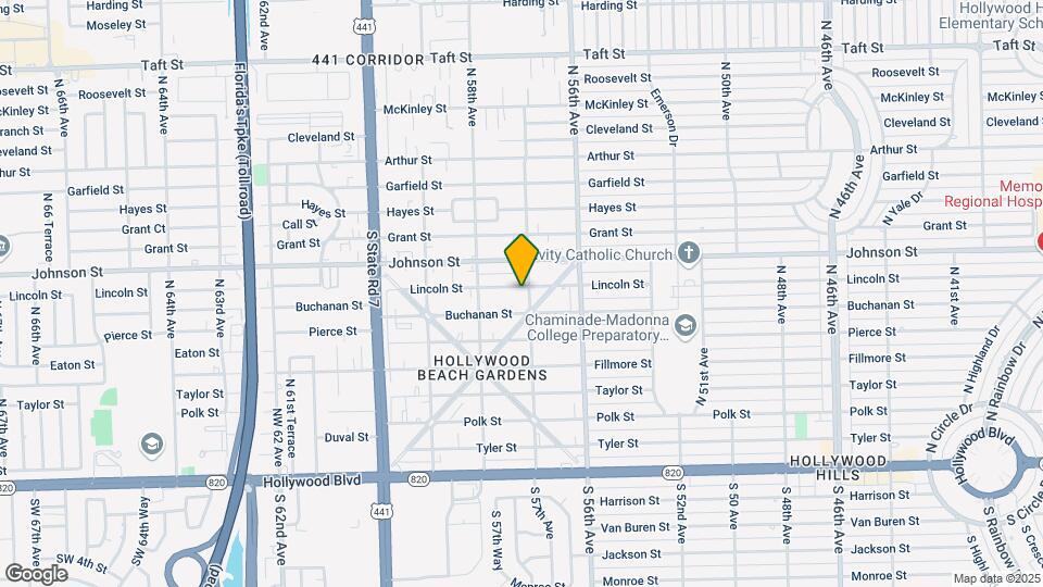 5706 Lincoln St-Unit -2 Map and Location Details