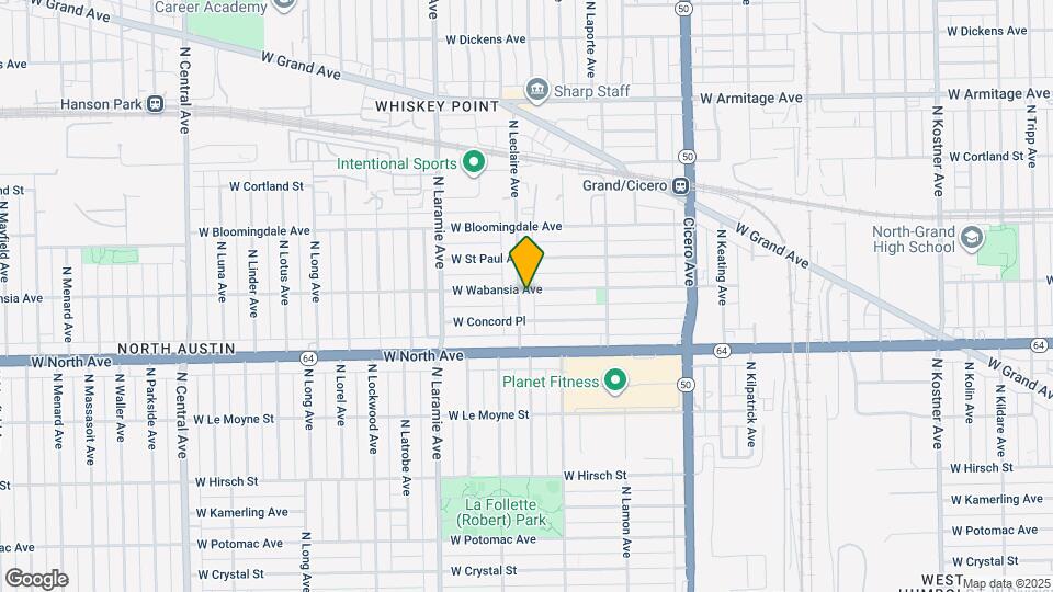 5033 W Wabansia Ave, Unit 2 West Map and Location Details