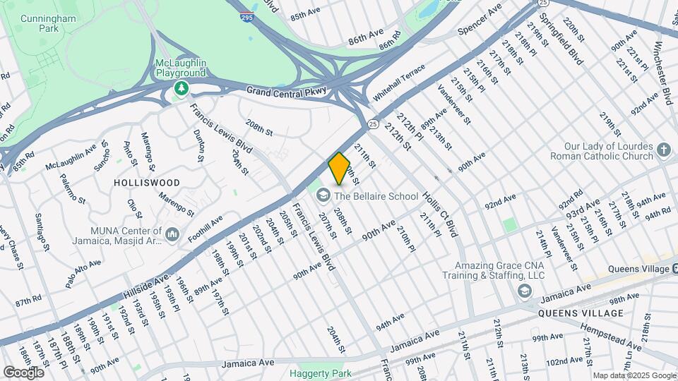 88-34-34 209th St Map and Location Details