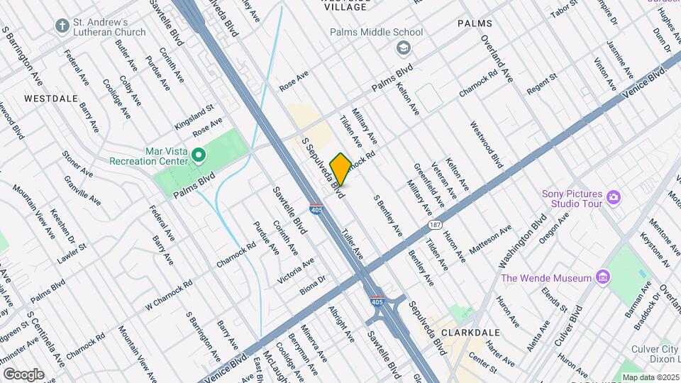 3640 S Sepulveda Blvd Map and Location Details