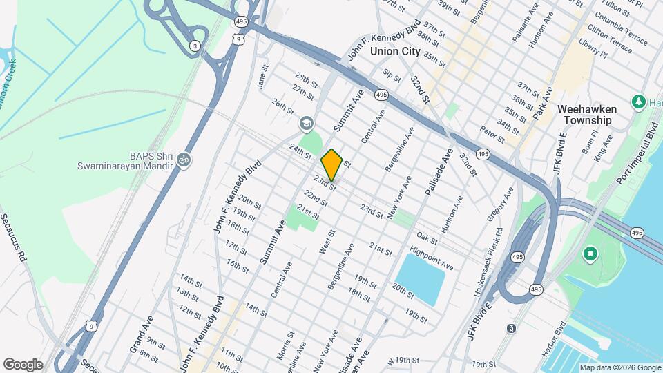 712 23rd St Map and Location Details