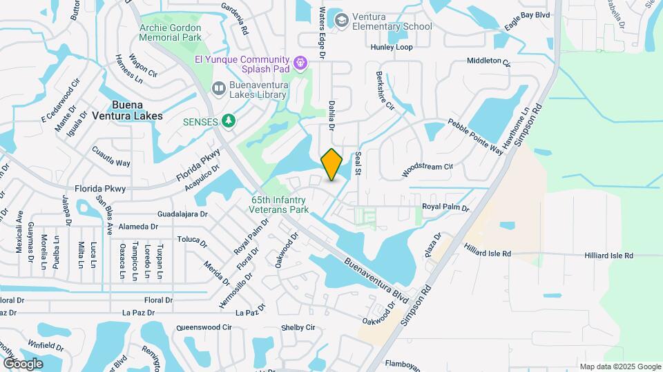 243 Royal Palm Dr Map and Location Details