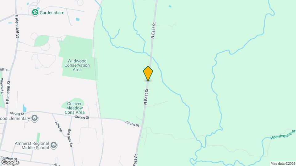 423 N East St Map and Location Details