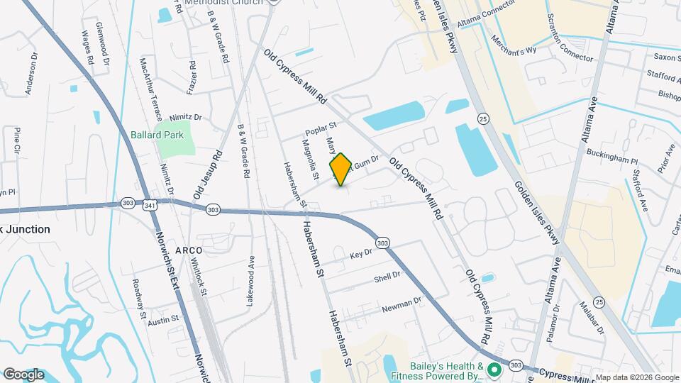 317 Windridge Dr Map and Location Details