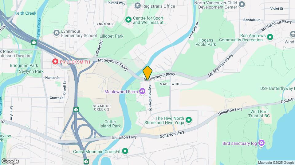 433 Seymour River Pl Map and Location Details