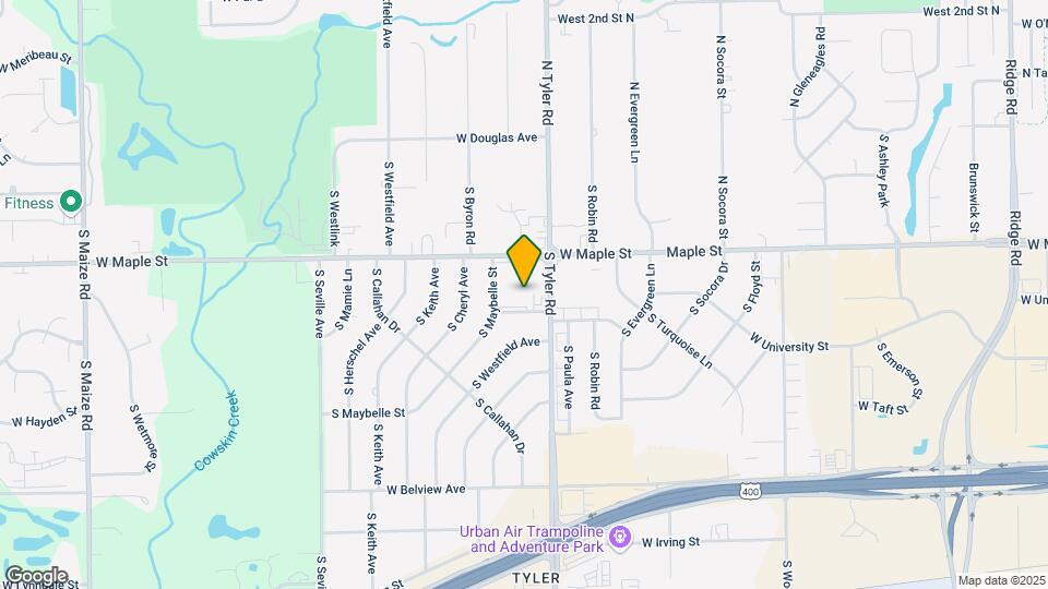 333 S Tyler Rd Map and Location Details
