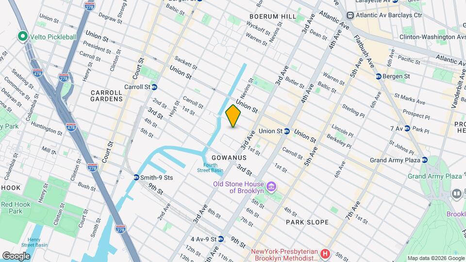 444 Carroll St Mapa y Detalles de la Ubicación