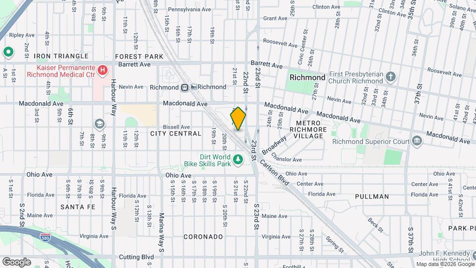 170 21st St Mapa y Detalles de la Ubicación