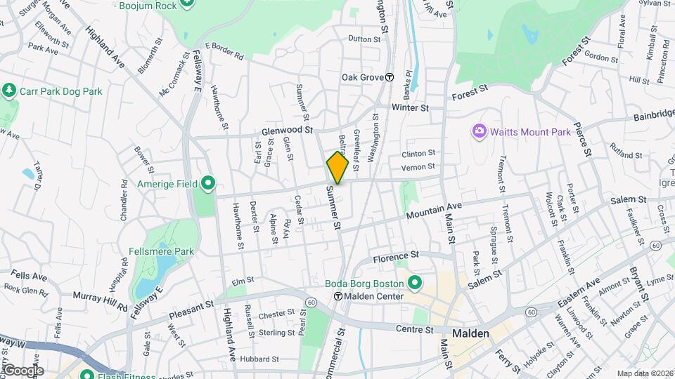 141 Summer St, Unit 3S Map and Location Details