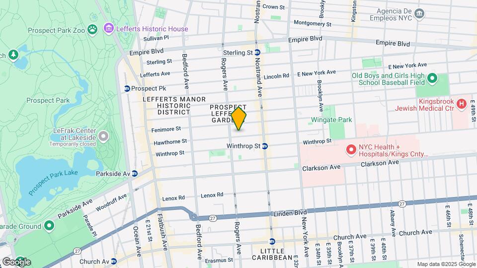 235 Hawthorne St Map and Location Details