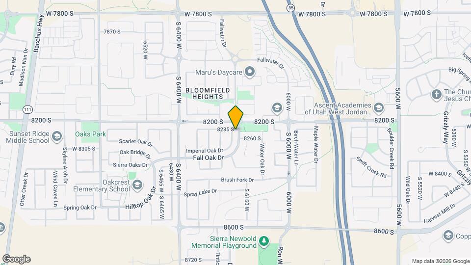 8241 Imperial Oak Dr Map and Location Details